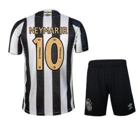 Santos FC Neymar JR 10 Lasten Vieraspelipaita 2024-25 Lyhythihainen (+ shortsit)